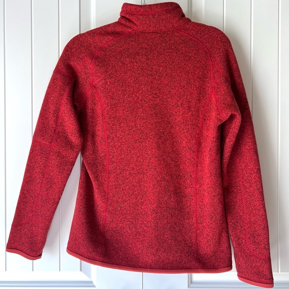 NWOT Patagonia Women's Better Sweater 1/4 Zip in Classic Red Size Small - Picture 6 of 9
